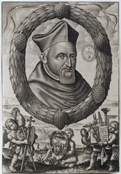 Ritratto di Roberto Bellarmini, Cardinale Arcivescovo di Capua